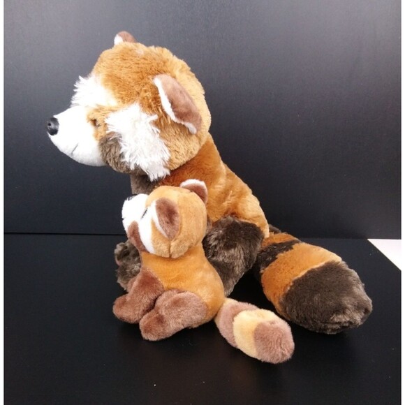 Adventure Planet Red Panda Mom & Baby 10" Plush Stuffed Animal - Picture 5 of 9